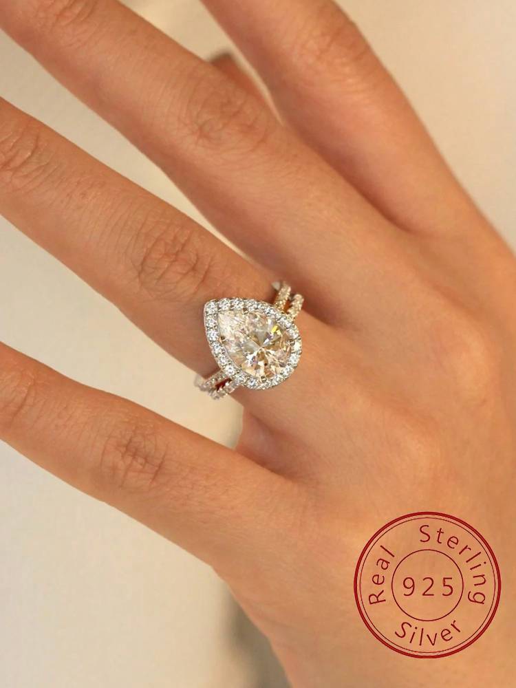 Body Jewelry High Quality - Bague classique en argent Sterling 925