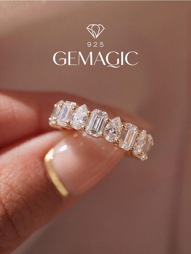 Body Jewelry High Quality - Bague classique en argent sterling 925