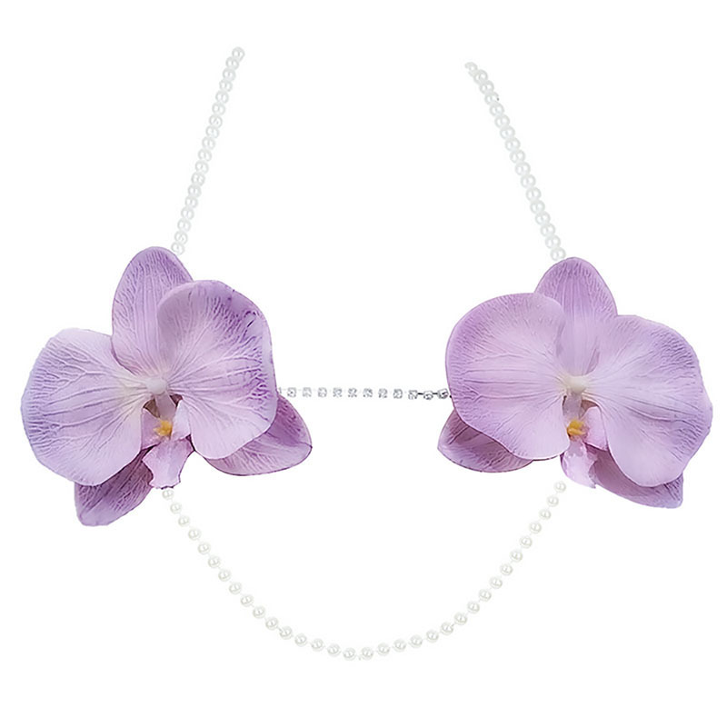 Body Jewelry Nipple Chain - Chaîne de corps en perles avec