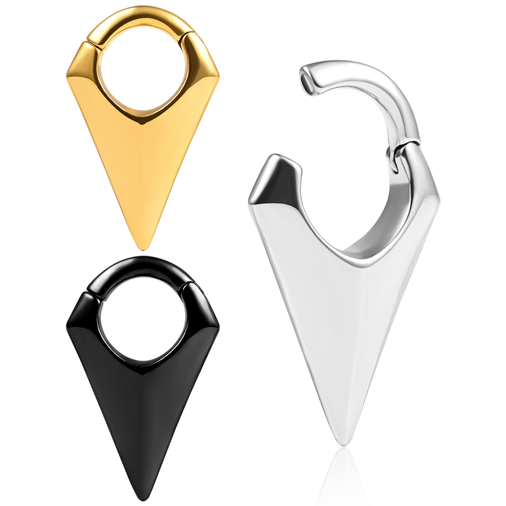 Body Jewelry Hangers - Vankula 2 pièces cintre d'oreille géométrique