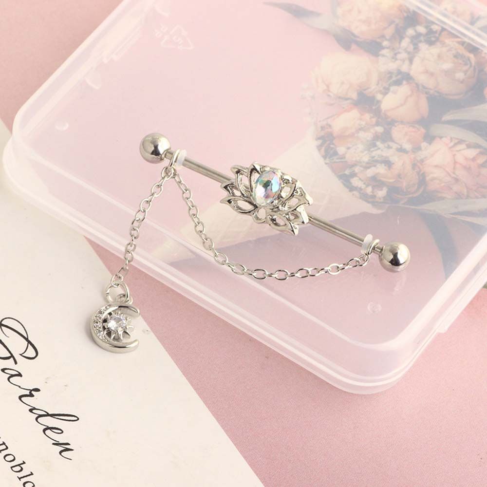 Bijoux de piercing pour filles - Industrial Barbell Long avis et prix