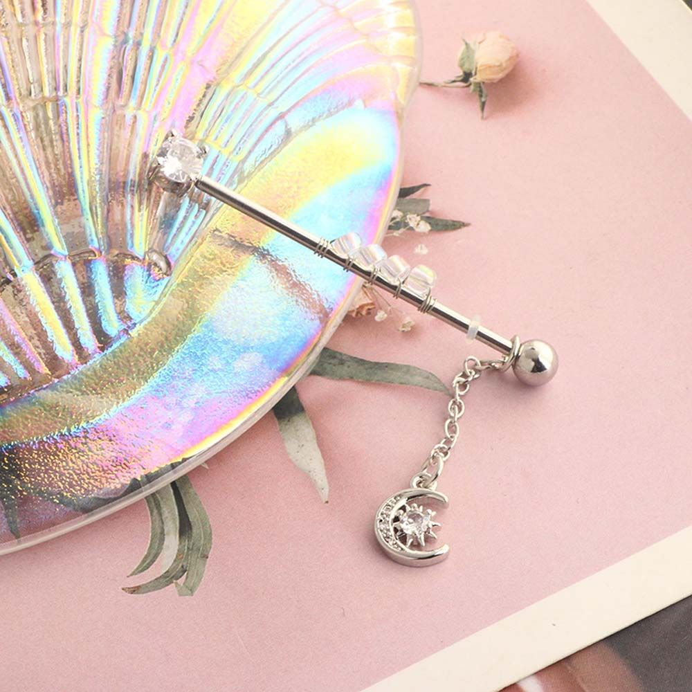 Bijoux de piercing pour filles - Industrial Barbell Long avis et prix