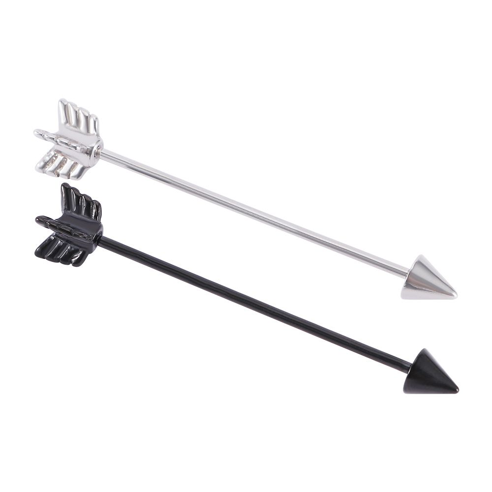 Clou d'oreille industriel en a - Industrial Barbell Long avis et prix