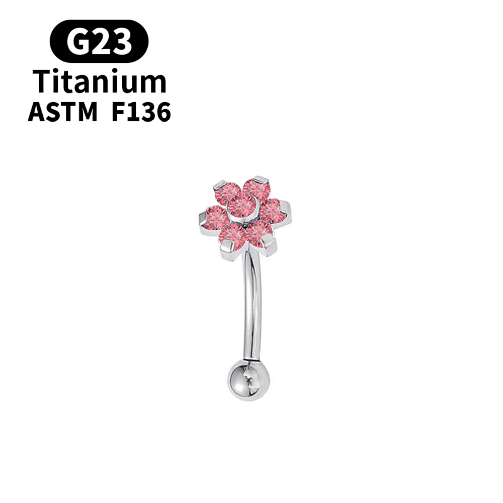 Anneaux de nombril romantiques - Body Jewelry Metal Types avis et prix