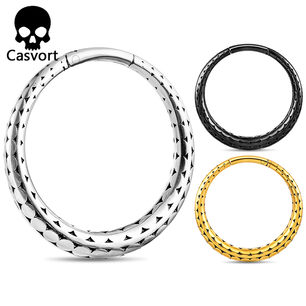 Casvort-Bouchons d'oreille ron - Body Jewelry Hangers avis et prix