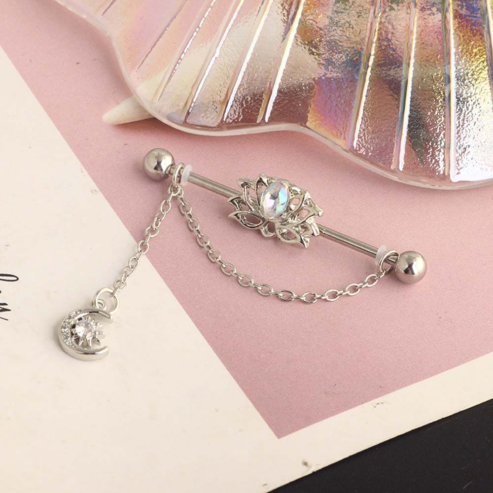 Bijoux de piercing avec penden - Industrial Barbell Long avis et prix