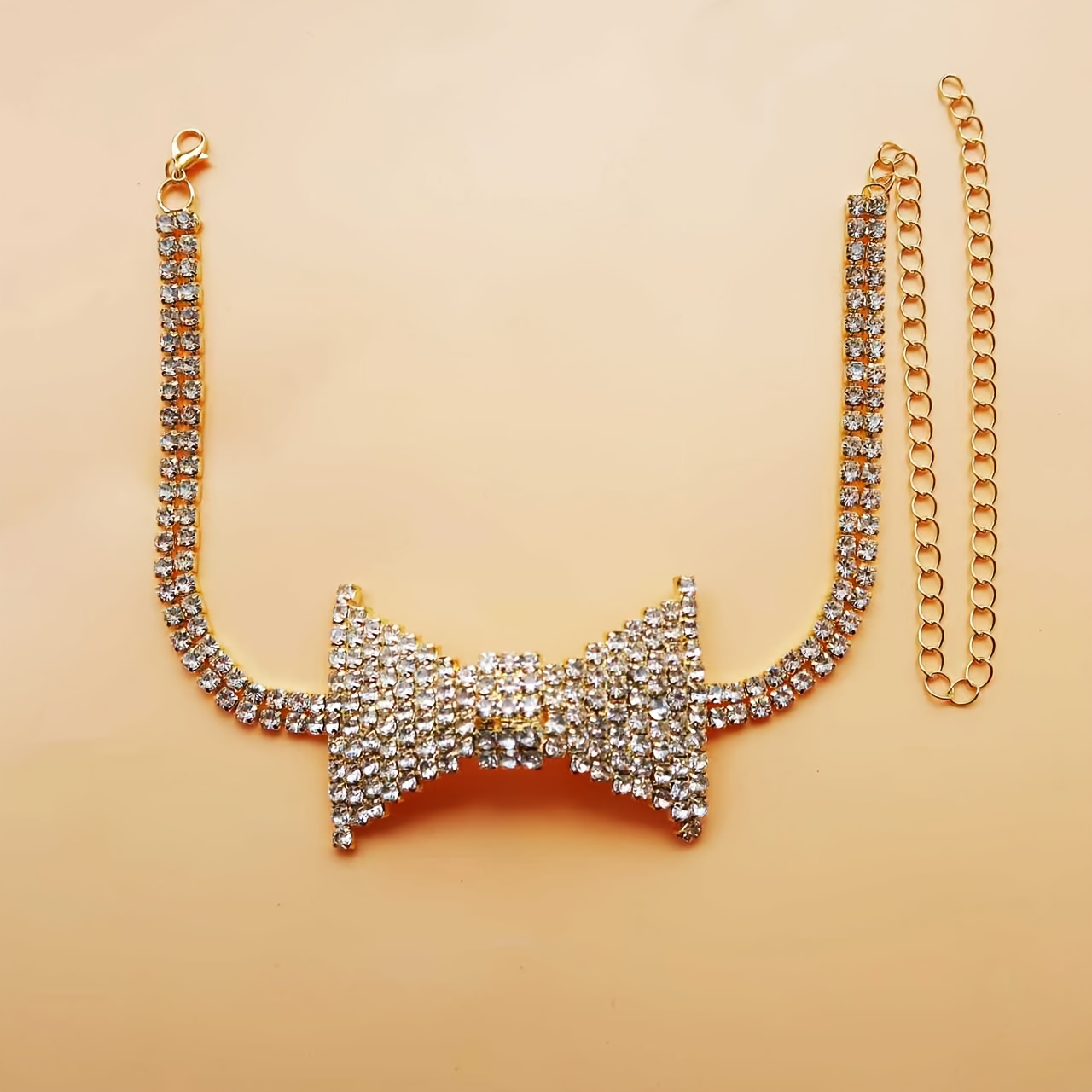 Collier ras du cou avec nœud e - Body Jewelry Chain avis et prix