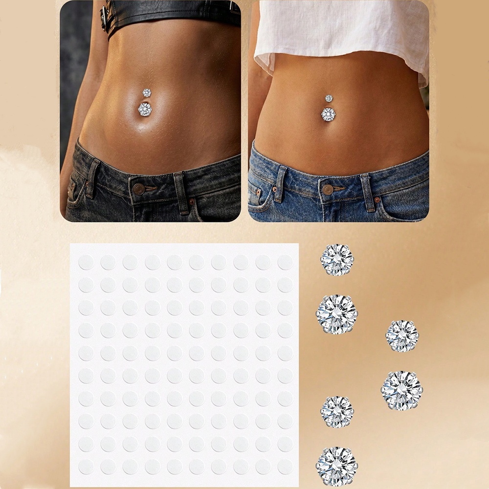 Faux piercing de nombril en zi - Body Jewelry Rings avis et prix