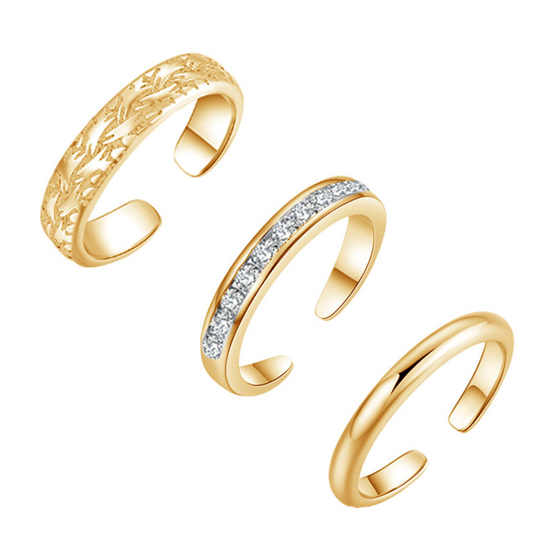 Trio Set Bagues d'orteils pour - Body Jewelry Rings avis et prix