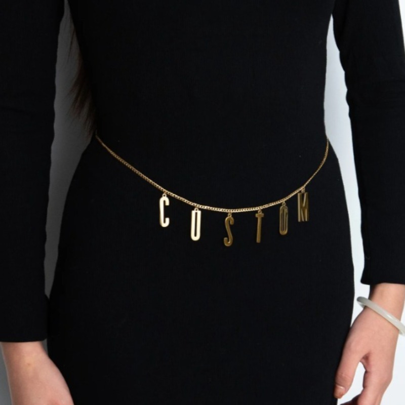 Chaîne de taille personnalisée - Body Jewelry Names avis et prix