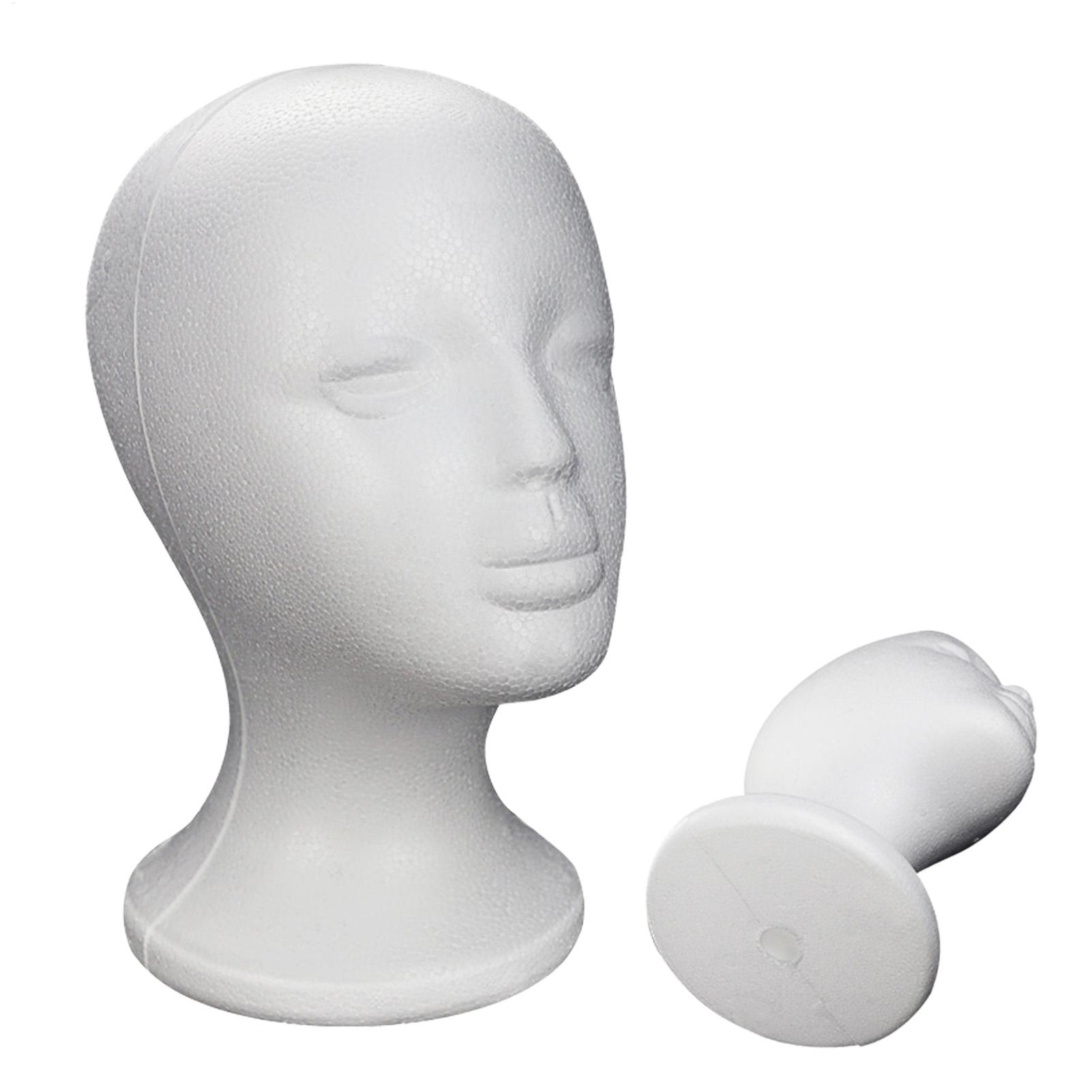 Tête de mannequin en mousse, m - Body Jewelry Store avis et prix
