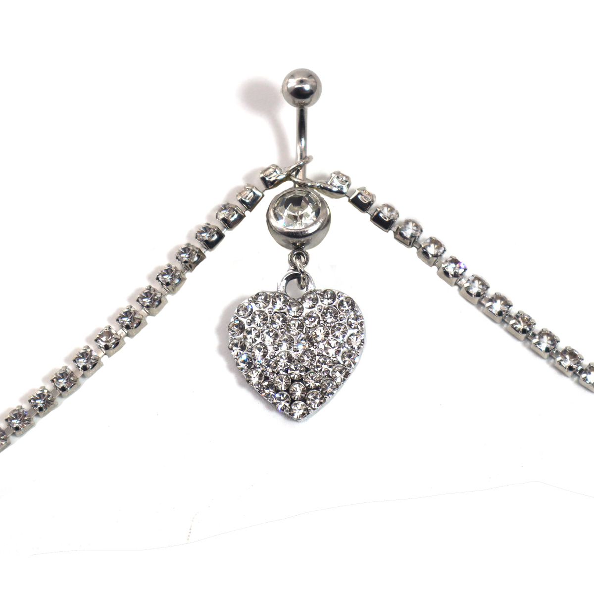 Anneau de nombril en strass po - Body Jewelry Rings avis et prix