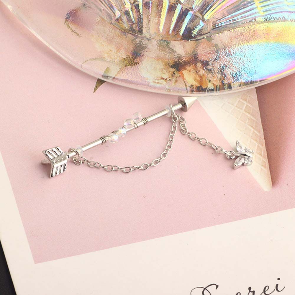 Cadeau : Pendentif Cœur Flèche - Industrial Barbell Long avis et prix