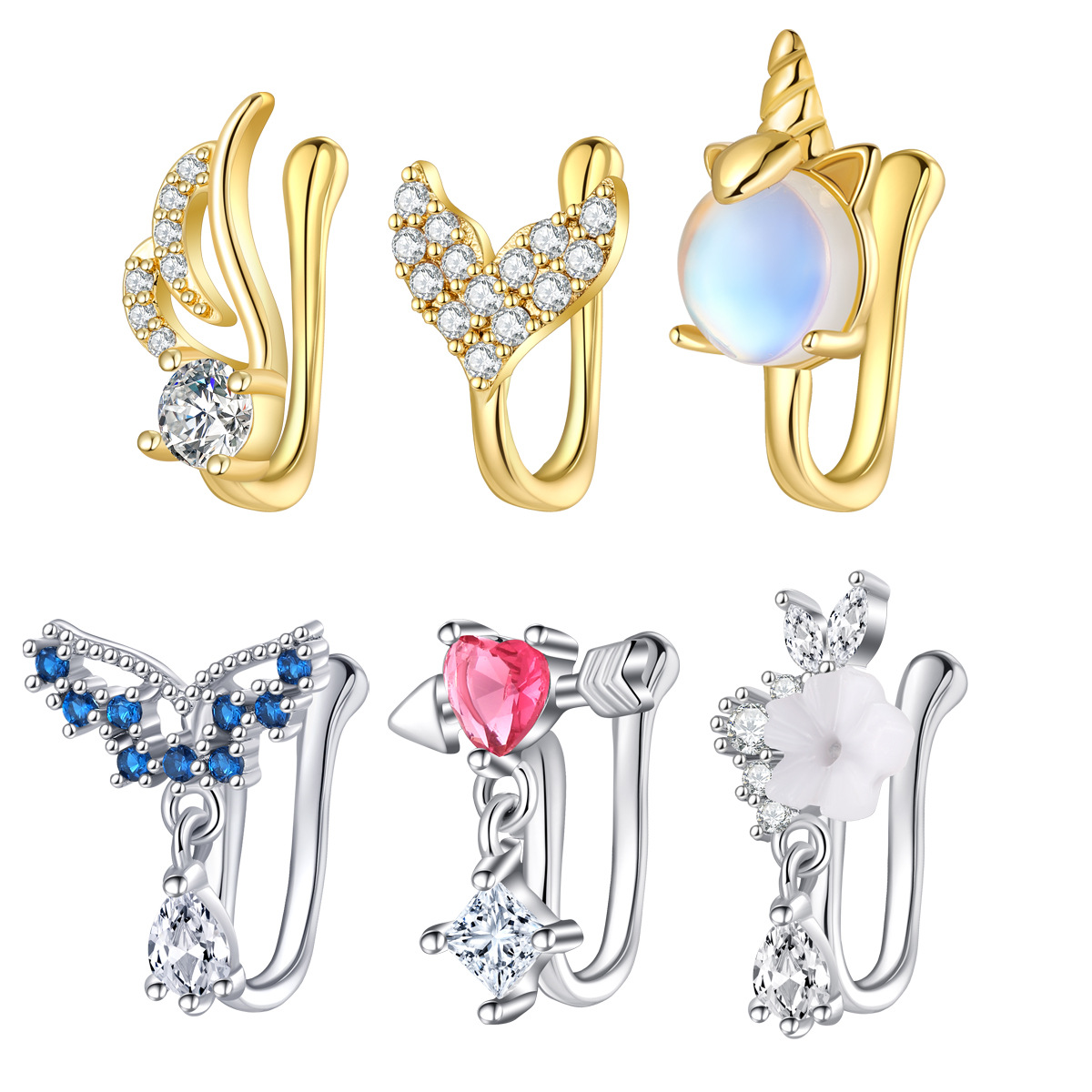 Faux Piercing de nez pour femm - Body Jewelry High Quality avis et prix
