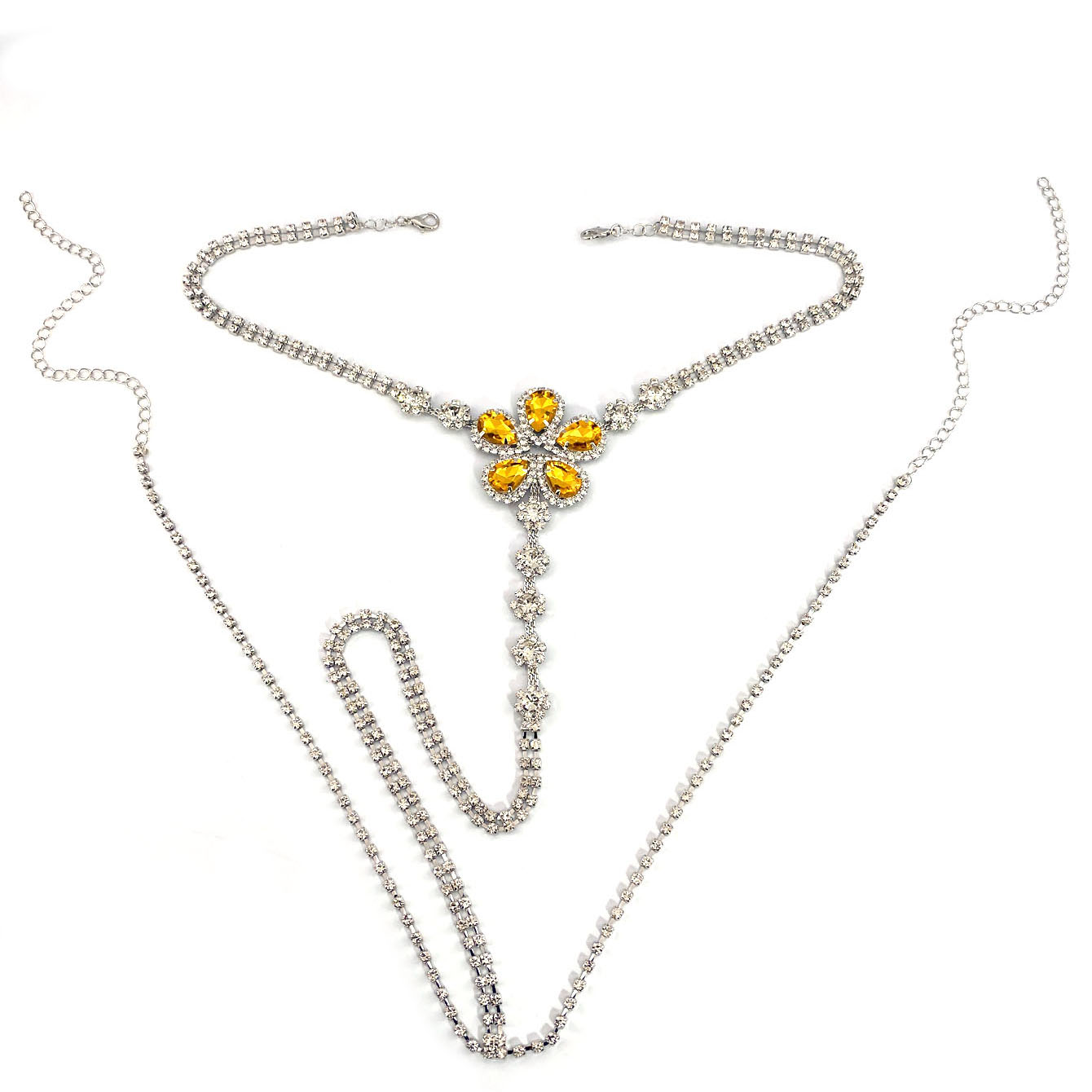 Ensemble string Sexy en strass - Body Jewelry Chain avis et prix